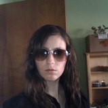 Attitude with sunglasses, hair down - 2011 (Image of Celinka Serre)