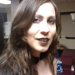 Smiling goth (Halloween 2011) (Image of Celinka Serre)