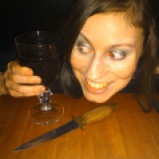 Funny caption at the bar - Halloween 2012 (Image of Celinka Serre)