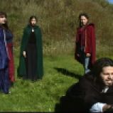 The second apparition ("A Game Through Time" - 2005-2006) (Image of Celinka Serre, with Valérie Séguin, Denise Paquet and Tommy Furino)