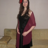 In my black medieval dress in 2009 (Image of Celinka Serre)