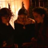 "Toil and trouble" ("A Game Through Time" - 2005-2006) (Image of Celinka Serre, with Valérie Séguin and Denise Paquet)