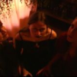 A bubbling cauldron ("A Game Through Time" - 2005-2006) (Image of Celinka Serre, with Valérie Séguin and Denise Paquet)