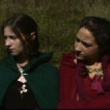 "Come sisters..." ("A Game Through Time" - 2005-2006) (Image of Celinka Serre, with Denise Paquet)