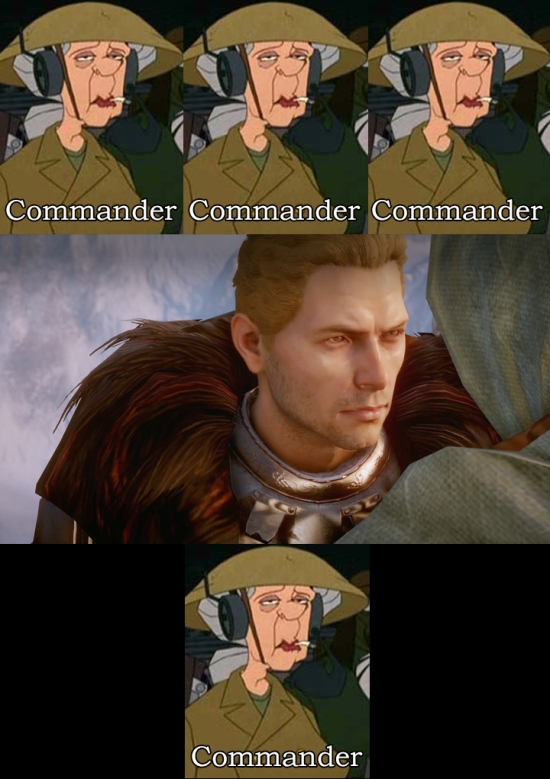 Annoyed Commander
