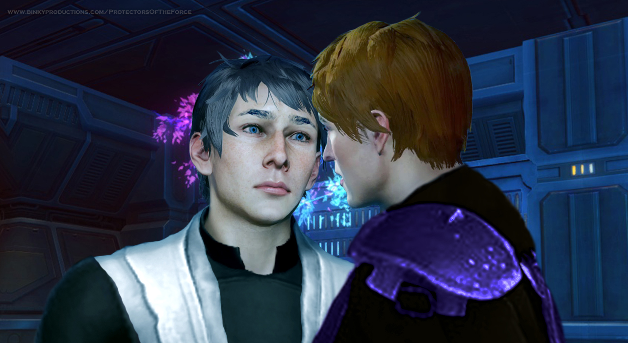Fane &amp; Talyc About to Kiss on Manaan (S11Ch8)